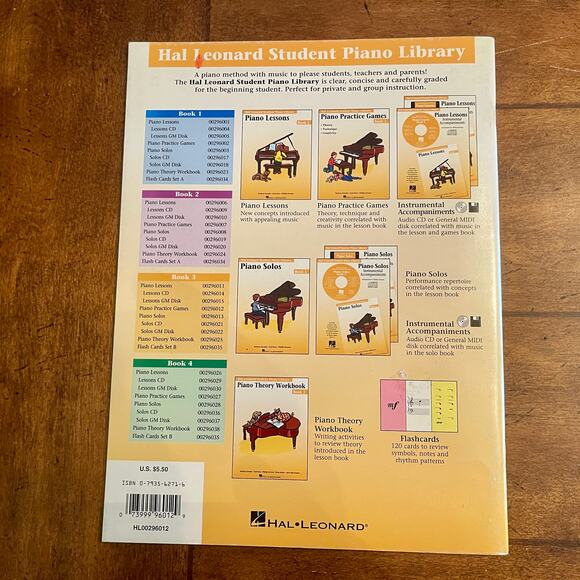 Hal Leonard 2 Different Music Books Piano Practice Groups Books 3 & 4 :00.1=C-25 - Picture 12 of 16